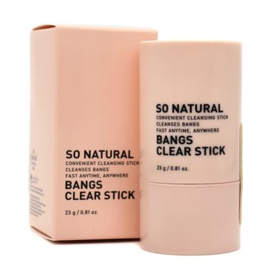 SO NATURAL Шампунь-стик очищающий bangs clear stick, 23 г