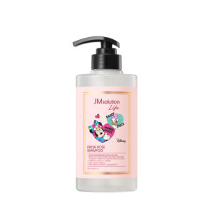 JM SOLUTION Шампунь с экстрактом розы life disney fresh rose shampoo, 500 мл