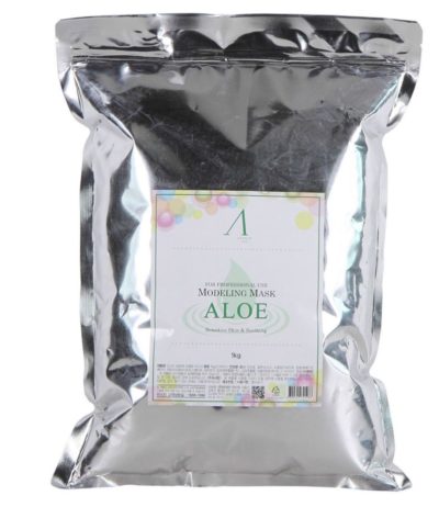 ANSKIN Маска альгинатная с экстрактом алоэ aloe modeling mask, 1 кг