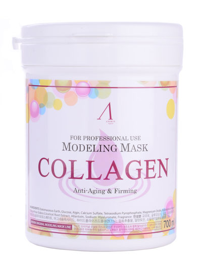 ANSKIN Маска альгинатная с коллагеном collagen modeling mask container, 240 г