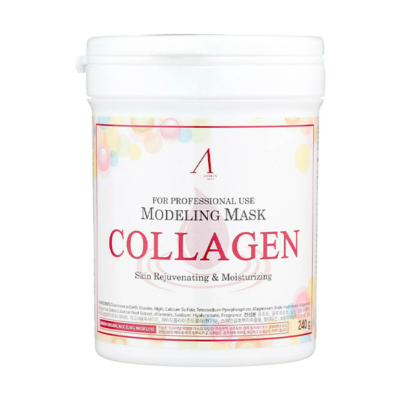 ANSKIN Маска альгинатная с коллагеном collagen modeling mask container, 240 г