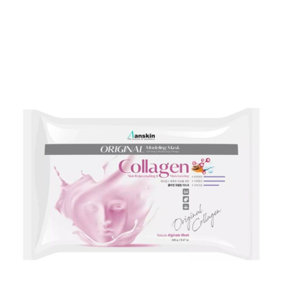 ANSKIN Маска альгинатная с коллагеном collagen modeling mask refill, 240 г