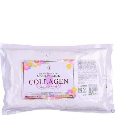 ANSKIN Маска альгинатная с коллагеном collagen modeling mask refill, 240 г