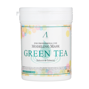 ANSKIN Маска альгинатная с экстрактом зеленого чая green tea modeling mask container, 240 г