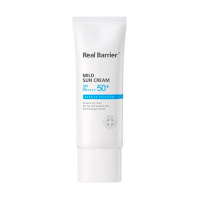 REAL BARRIER Солнцезащитный крем mild sun cream spf50+ pa++++, 40 мл