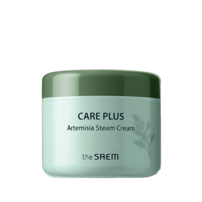 THE SAEM Крем увлажняющий с экстрактом полыни и маслом ши care plus artemisia steam cream, 100 мл