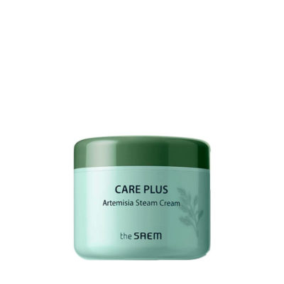 THE SAEM Крем увлажняющий с экстрактом полыни и маслом ши care plus artemisia steam cream, 100 мл