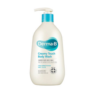 DERMA:B Гель-крем для душа creamy touch body wash, 400 мл