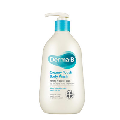 DERMA:B Гель-крем для душа creamy touch body wash, 400 мл