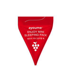 AYOUME Маска ночная антивозрастная для лица enjoy mini sleeping pack, 3 г