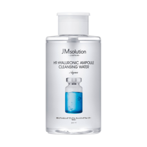 JM SOLUTION Вода гиалуроновая очищающая для лица h9 hyaluronic ampoule cleansing water aqua, 500 мл