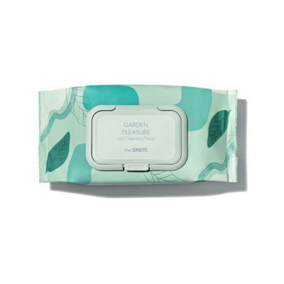 THE SAEM Салфетки очищающие с экстрактом центеллы garden pleasure cica cleansing tissue, 100 шт