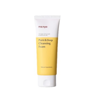 MANYO FACTORY Пенка с керамидами для глубокого очищения лица pure deep cleansing foam, 100 мл