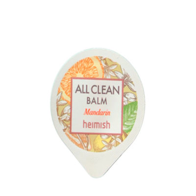 HEIMISH Бальзам очищающий с мандарином для снятия макияжа all clean balm mandarin, 5 мл