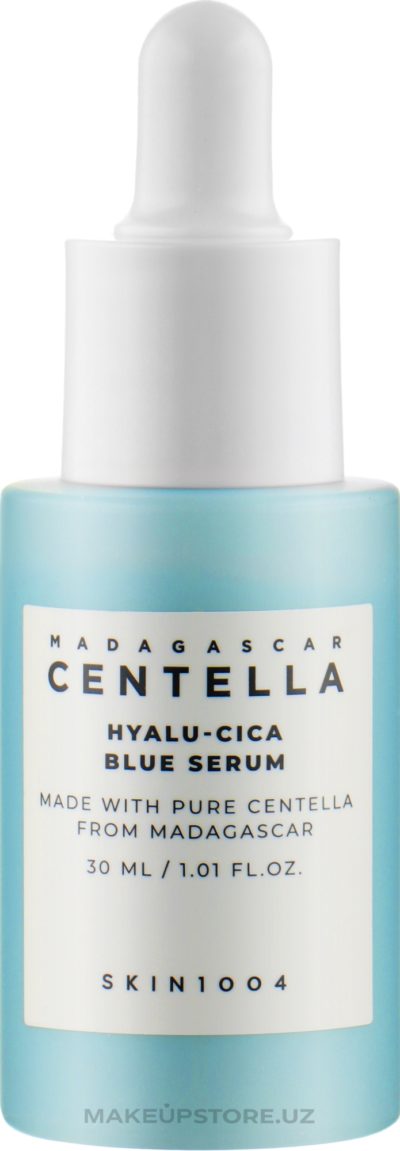 SKIN1004 Сыворотка увлажняющая madagascar centella hyalu-cica blue serum, 30 мл