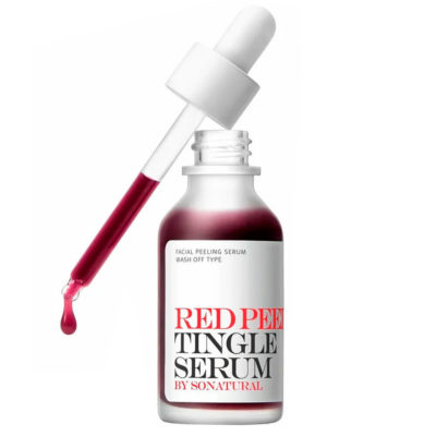 SO NATURAL Пилинг-сыворотка кислотная red peel tingle serum, 35мл