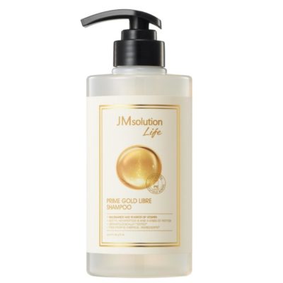 JM SOLUTION Шампунь с золотом и пептидами life prime gold libre shampoo, 500 мл