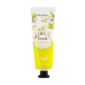 DEOPROCE Крем для рук парфюмированный fresh greentea perfumed hand cream, 50 г