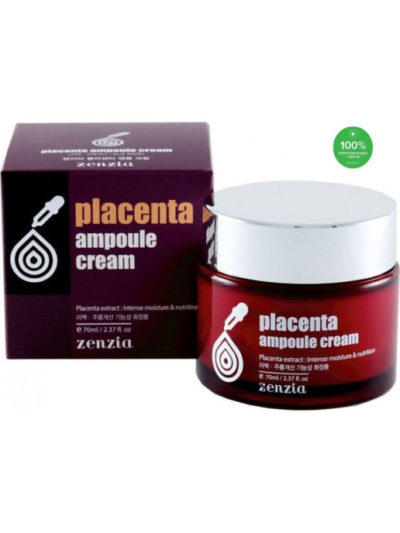 JIGOTT Крем с экстрактом плаценты zenzia placenta acid ampoule cream, 70 мл