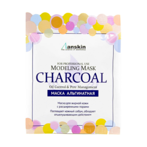 ANSKIN Маска альгинатная с углем charcoal modeling mask refill, 25 г