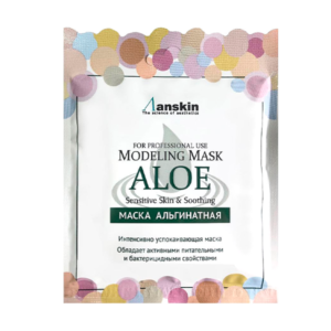 ANSKIN Маска альгинатная с экстрактом алоэ aloe modeling mask refill, 25 г