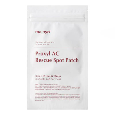 MANYO FACTORY Патчи против воспалений и прыщей proxyl ac rescue spot patch, 42 шт