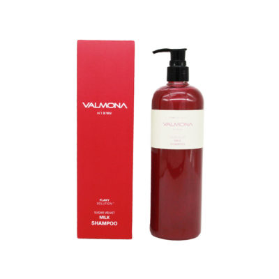 VALMONA Шампунь ягодный для блеска волос sugar velvet milk shampoo, 480 мл