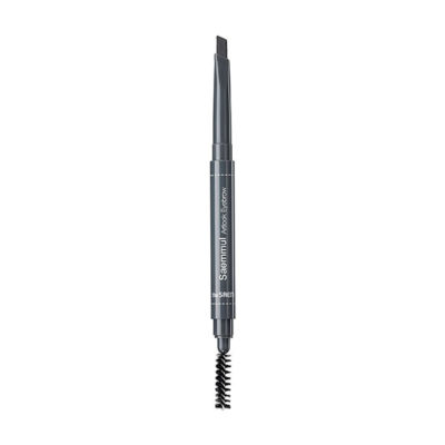 THE SAEM Карандаш для бровей saemmul artlook eyebrow 04 black gray, 0.2 г