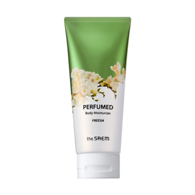 THE SAEM Лосьон для тела с ароматом фрезии увлажняющий perfumed body moisturizer freesia, 200 мл