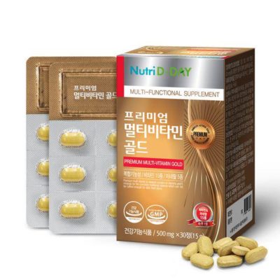 NUTRI D-DAY Мультивитамины multi-vitamin gold, 30 шт