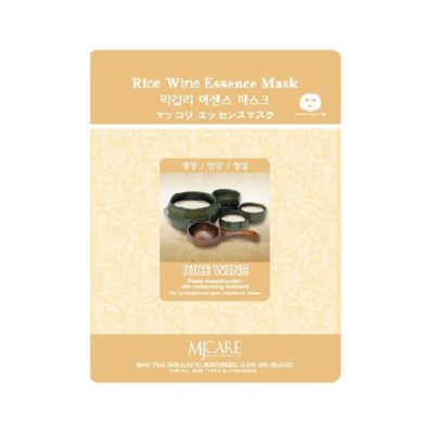 MIJIN COSMETICS Маска с экстрактом рисового вина makgeolli essence mask, 23 г