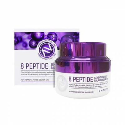 ENOUGH Крем с пептидами 8 peptide sensation pro balancing cream, 50 мл