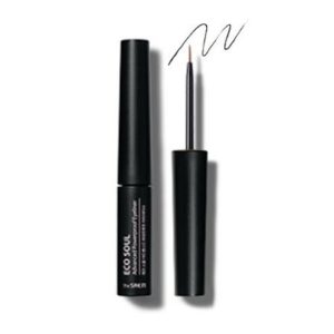 THE SAEM Подводка для глаз eco soul advanced powerproof eyeliner 01 deep black, 5 мл