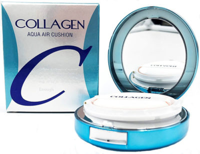 ENOUGH Кушон №13 увлажняющий с коллагеном collagen aqua cushion spf50+ pa+++, 15 г