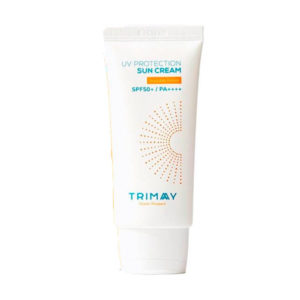 TRIMAY Солнцезащитный крем с коллагеном uv protection sun cream spf 50+ pa++++, 50 мл