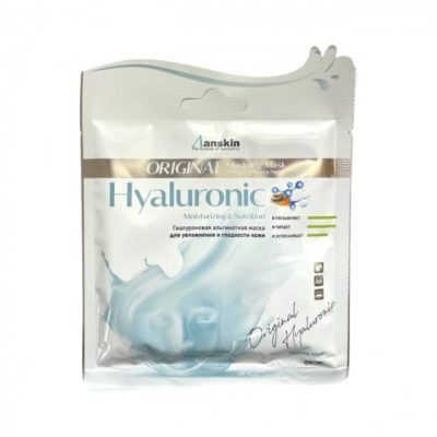 ANSKIN Маска альгинатная с гиалуроновой кислотой hyaluronic modeling mask refill, 25 г