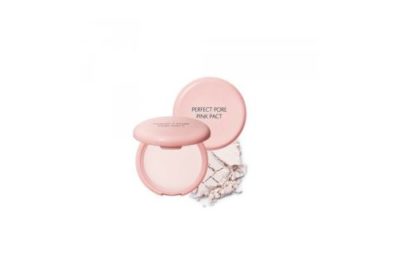 THE SAEM Пудра розовая с каламином для проблемной кожи saemmul perfect pore pink pact, 11 г