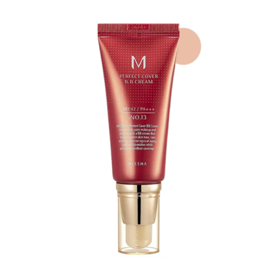 MISSHA ББ-крем №13 многофункциональный m perfect cover bb cream spf42 pa+++, 50 мл