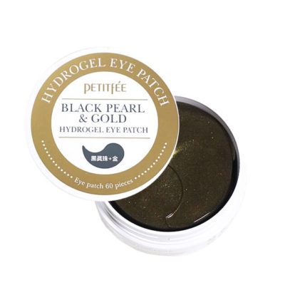 PETITFEE Патчи с чёрным жемчугом petitfee black pearl & gold hydrogel eye patch, 60 шт