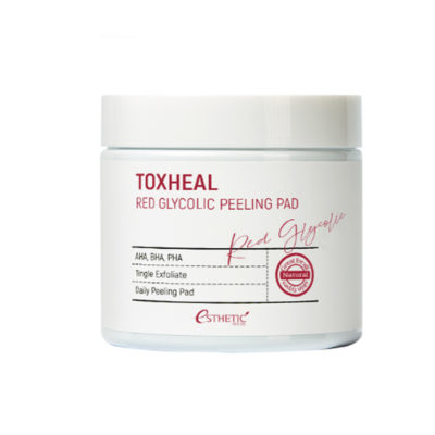 ESTHETIC HOUSE Пилинг-пэды миндальные toxheal red glyucolic peeling pad, 100 шт