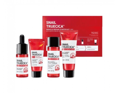 SOME BY MI Набор средств с муцином черной улитки snail truecica miracle repair starter kit