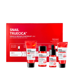 SOME BY MI Набор средств с муцином черной улитки snail truecica miracle repair starter kit