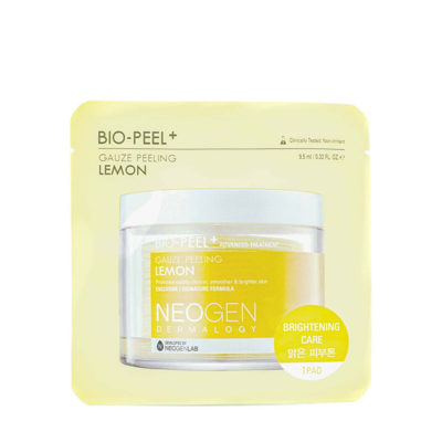 NEOGEN Пилинг-пэды с лимоном для сияния кожи dermalogy bio-peel gauze peeling lemon, 9.5 мл