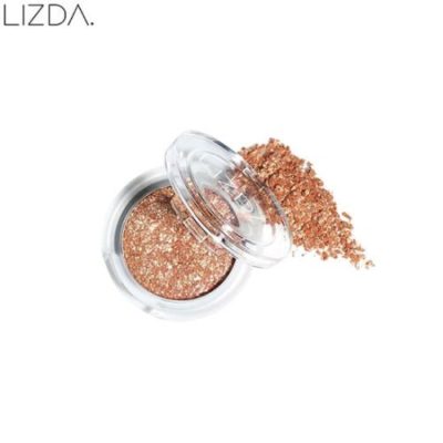 LIZDA Глиттер для глаз bling fit eye glitter 02 autumn brown, 2,1 г