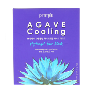 PETITFEE Маска гидрогелевая охлаждающая с экстрактом агавы agave cooling hydrogel face mask, 32 г