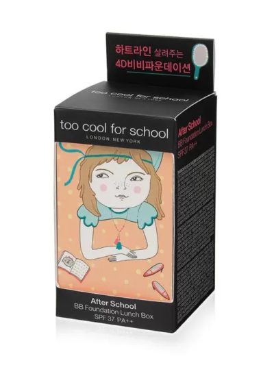 TOO COOL FOR SCHOOL BВ-крем №1 оттенок 21 bb foundation lunch box SPF 37 PA++, 40 г