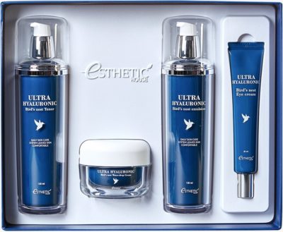 ESTHETIC HOUSE Набор средств ultra hyaluronic acid bird's nest skin care set