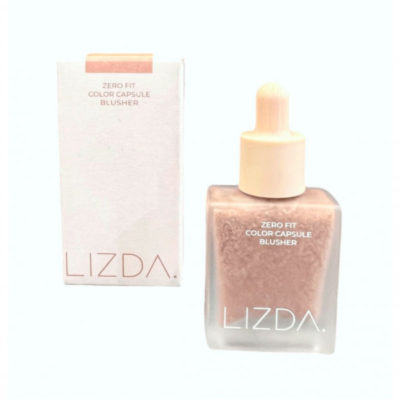 LIZDA Жидкие румяна 02 zero fit capsule blusher nudy peach, 10 мл