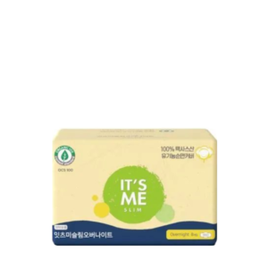 IT'S ME Прокладки ночные organic cotton pads overnight, 8 шт