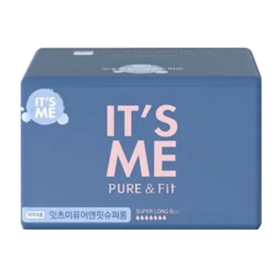 IT'S ME Прокладки ночные pure & fit pads superlong, 6 шт